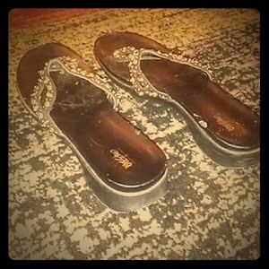 Black mossimo size 10 sandals